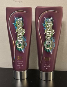 lot 307R image: O - Set of 2 Charisma Dark Tanning Lotion 8.5 oz Bottles