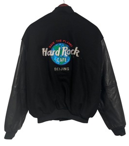 lot 331R image: OC - Hard Rock Cafe Beijing Varsity Jacket Size XL