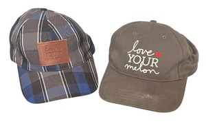 lot 333R image: O - Set of 2 Love Your Melon Adjustable Baseball Hats