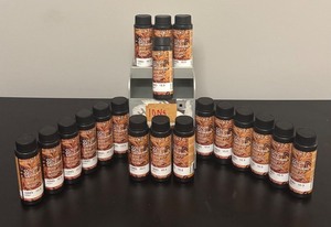 lot 342R image: O - Lot of 19 Redken 10NG Honey Color Gels Lacquers 2 fl oz Bottles with Organizer