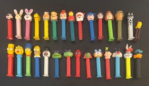 lot 346R image: O - Collection of Character Pez Dispensers Assorted Designs