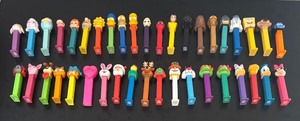 lot 365R image: Collection of Character Pez Candy Dispensers Assorted Themes