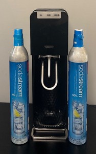 lot 368R image: MB - SodaStream Beverage Carbonator with Two CO2 Cylinders