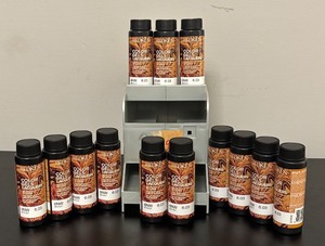 lot 431R image: O - Lot of 12 Redken Color Gels Lacquers 6NW Brandy 2 fl oz Bottles with Organizer