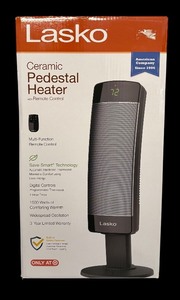 lot 434R image: MB - Lasko Ceramic Pedestal Heater