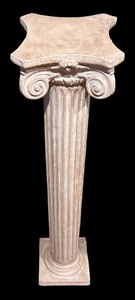 lot 435R image: MB - Decorative Ionic Style Pillar Pedestal