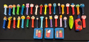 lot 438R image: O - Collection of Pez Dispensers Including Characters and Special Editions