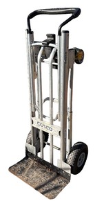 lot 441R image: G - Cosco Aluminum Hand Truck and Dolly Cart Model 12-326 ASB