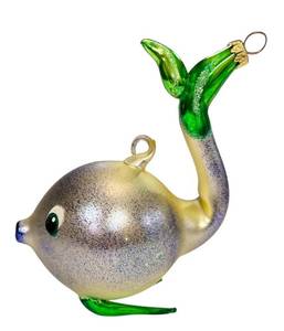 lot 109D image: Christopher Radko Glass Fish Christmas Ornament
