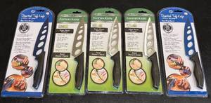 lot 181D image: Set of 4 Forever Knives and Diamond Tuff Knife in Packaging