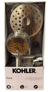 lot 388D image: Kohler Prone 3-in-1 Multifunction Shower Combo Kit, New