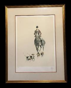 lot 492R image: MB - Huntsman Limited Edition Print by Mark King