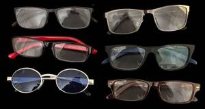 lot 514R image: BC - Collection of 12 Reading Glasses Frames Assorted Styles