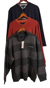 lot 557R image: OC - Set of 3 Tommy Hilfiger Size Large Shirts Assorted Styles