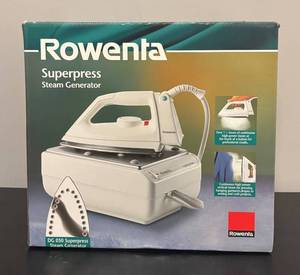 lot 580R image: MB - Rowenta Superpress Steam Generator Iron Model  DG 050