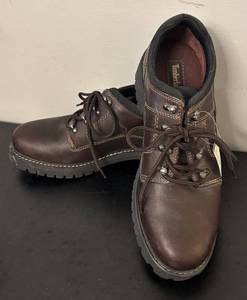 lot 613R image: O - Timberland Brown Leather Shoes Size 10 12