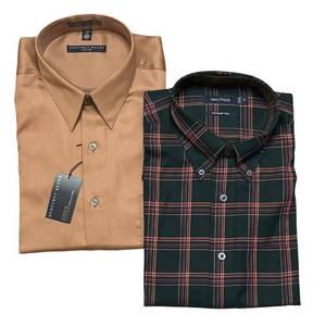 lot 655R image: MB - Set of 2 Size XL Shirts Nautica and Geoffrey Beene