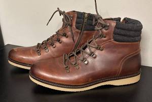 lot 658R image: O - Crown Vintage Alpine PTLU Brown Boots Size 12