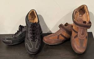 lot 756R image: LL  - Lot of 2 Pairs Ruff Hewn Size 11 Casual Shoes