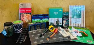 lot 771C image: DR - Large Outdoor and Kitchen Accessory Collection with Garden Tools and Decor