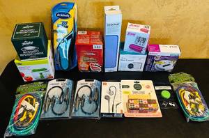 lot 835C image: K - Assorted Household and Office Items Including Electronics and Accessories