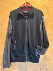 lot 836C image: LR - Polo Ralph Lauren Performance Zip Up Jacket Size L