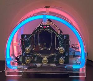 lot 897R image: O - Audiosound AMFM Neon Radio Cassette Player Model 88020