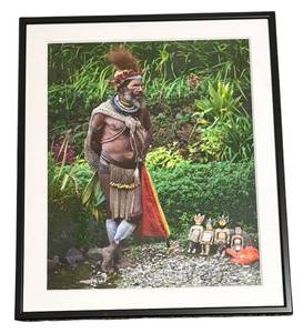 lot 935R image: O - Indigenous Papua New Guinea Tribe Member Portrait