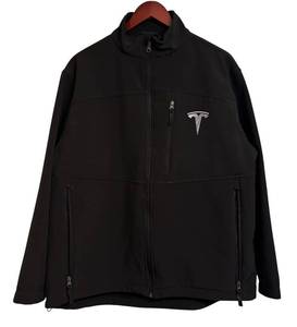 lot 939R image: MBC - Tesla Embroidered Black Jacket by Fossa Size Large