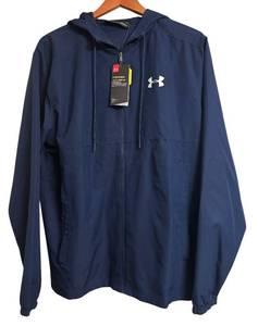 lot 944R image: MBC - Under Armour HeatGear Blue Jacket Size Large