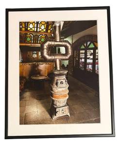 lot 948R image: O - Space Age Heater Framed Print