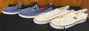 lot 633N image: BR - 2 Pairs of Cole Haan Mens Casual Shoes Size 10M
