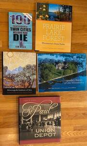 lot 918C image: LR - Collection of 5 Minnesota History and Travel Books