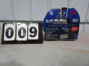 lot 9 image: Eagle Hybri-Flex 38 x 50 ft Air Hose