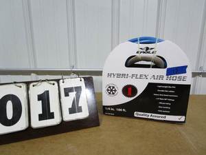 lot 17 image: Eagle Hybri Flex 14 x 100 ft Air Hose