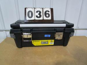 lot 36 image: Stanley 26 Tool Box