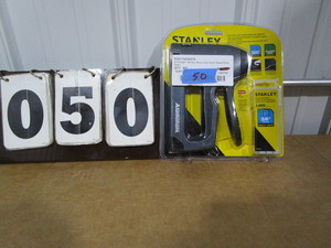 lot 50 image: Stanley Heavy Duty Hand StaplerBrad Nailer