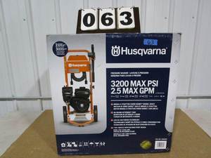 lot 63 image: Husqvarna  3200 PSI Pressure Washer