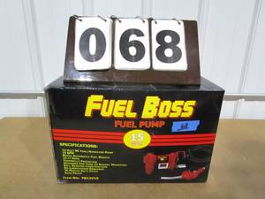 lot 68 image: Fuel Boss Fuel Pump