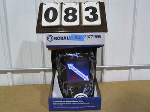 lot 83 image: Kobalt Welding Helmet - Variable Shade