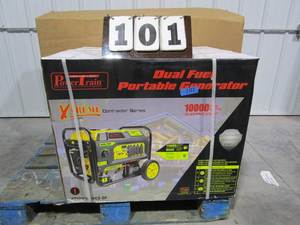 Power Train Dual Fuel Portable Generator