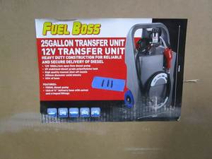 lot 111 image: Fuel Boss 25 Gallon Transfer Unit