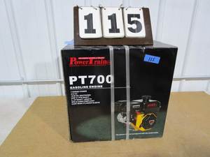 lot 115 image: Power Train 7hp Gasoline Engine