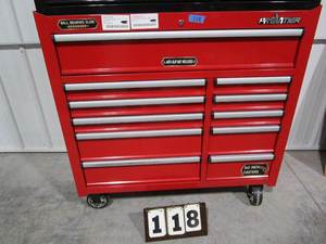 lot 118 image: Frontier Rolling Tool Cabinet