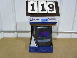 lot 119 image: Kobalt Fixed Shade Auto Darkening Welding Helmet