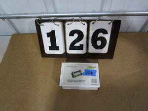 lot 126 image: Wood Power Winch 4-way Roller Fairlead