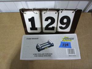 lot 129 image: Wood Powe 4-way Roller Fairlead