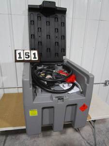lot 151 image: Fuel Boss 60 Gallon Diesel Cube Tank