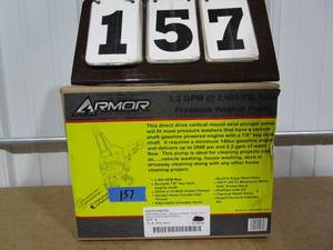 lot 157 image: Armor 2600 PSI Pressure Washer Pump