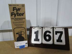 lot 167 image: Fyr Fyter Fire Extinguisher